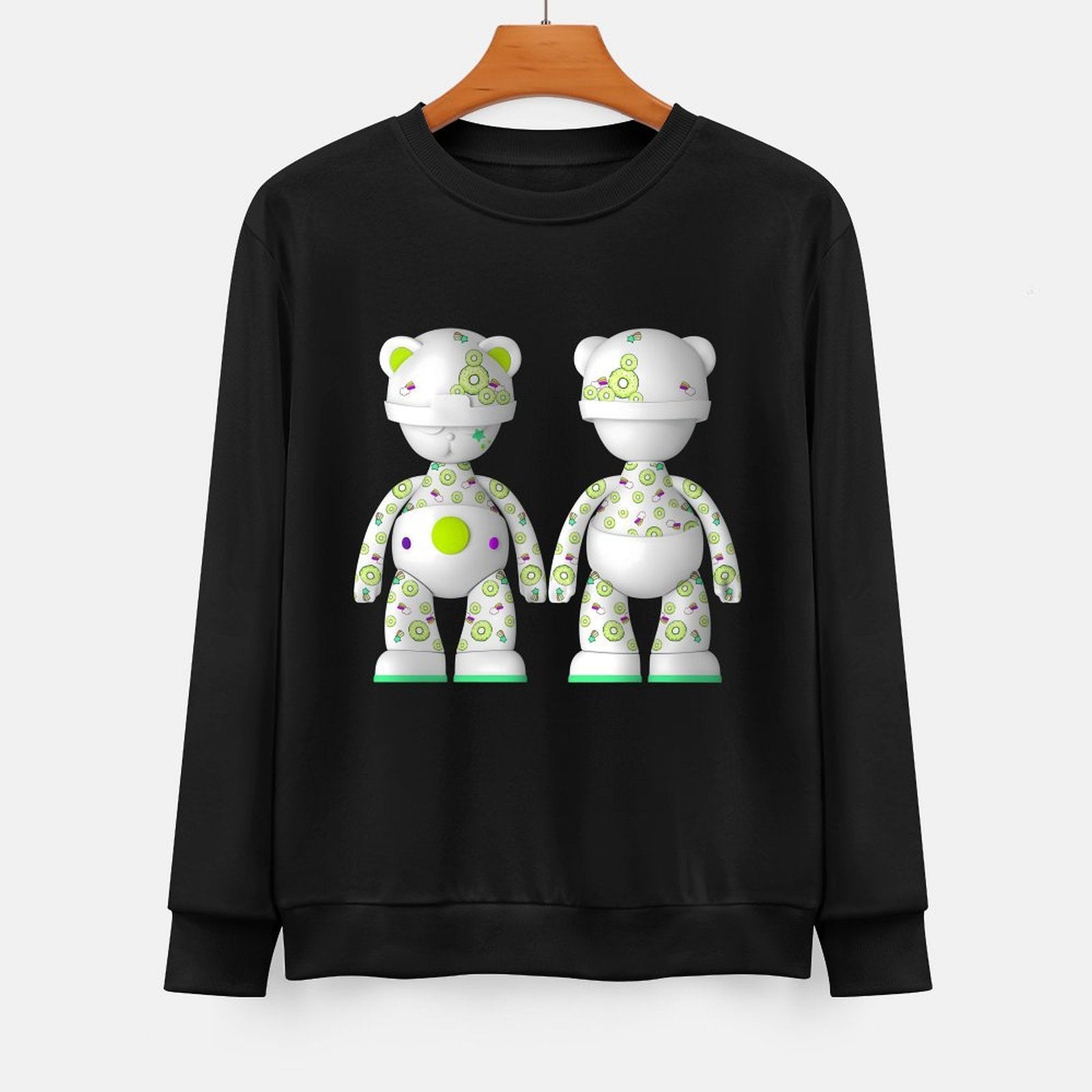 Long Sleeve With Front PatternDurable EverydayFit